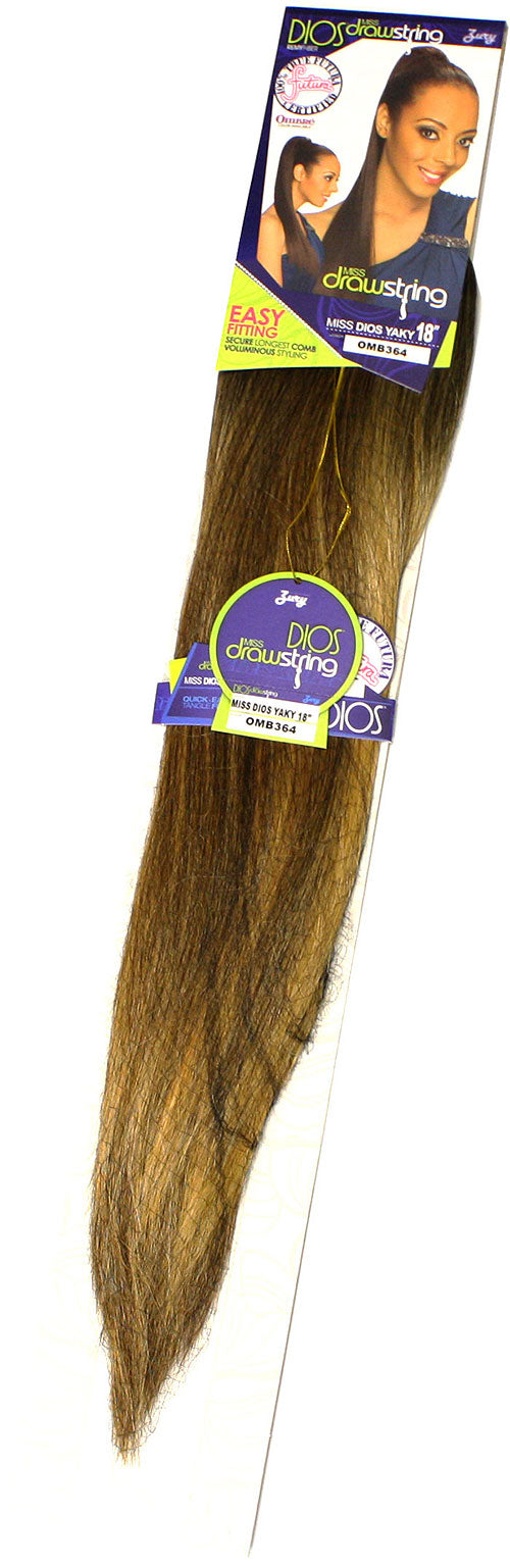 Zury Sis Dios Drawstring Ponytail - MISS DIOS YAKI 18"