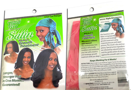 Triple Gro Satin Large Size Triangle 7778