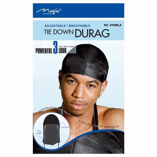 Men's Long Tie / Tie Down Du-Rag