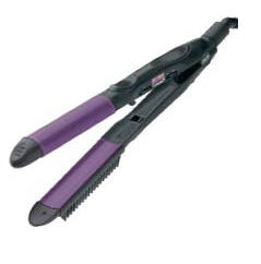 Hot Tools Ceramic Titanium Curved Flat Iron 1-1/8" HL2193