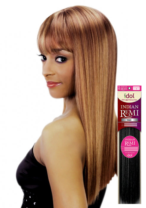 New Born Free Indian Remi Human Hair Weave Idol Yaki 10" - 14"