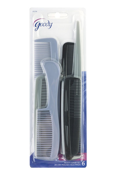 Goody Family Pack Comb 6 Pcs Value Pack