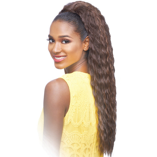 Vanessa Synthetic Snap Bang & Pony with Bundle Wrap Ponytail - STBB ELENA