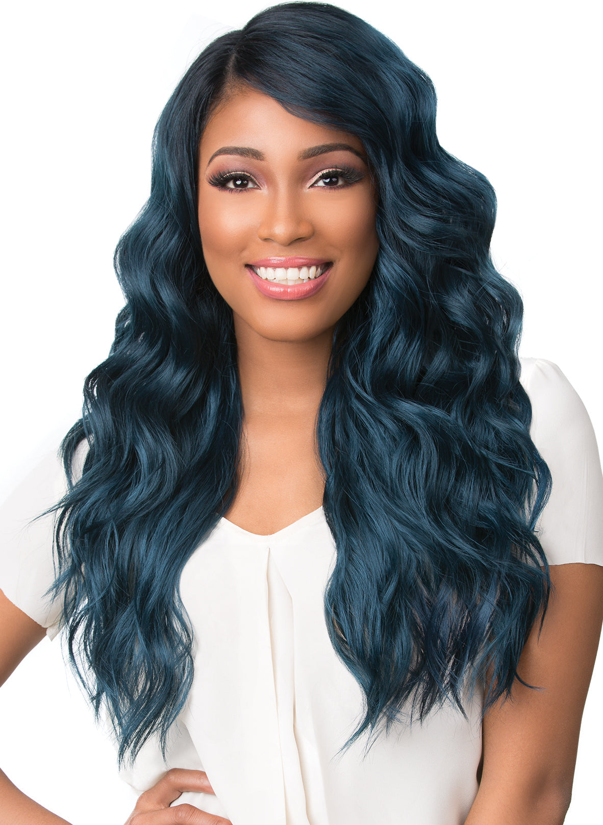 Sensationnel Empress Synthetic Free-Part Lace Front Edge Wig - KAILYN