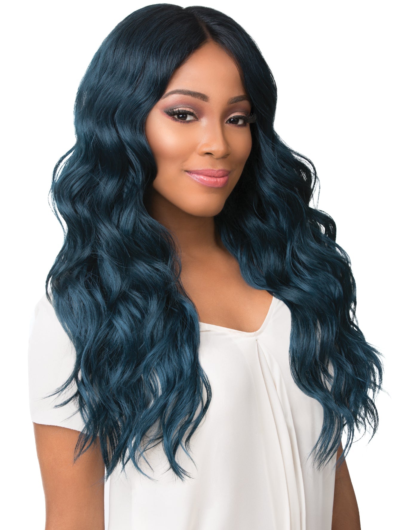 Sensationnel Empress Synthetic Free-Part Lace Front Edge Wig - KAILYN