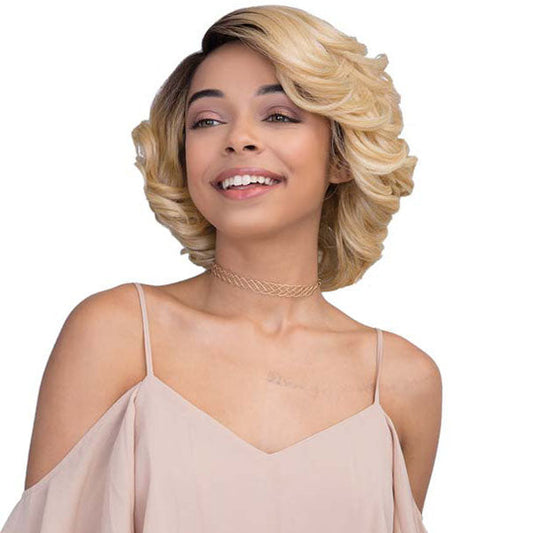 Janet Collection Human Hair Blend Brazilian Scent Wig EMOTION
