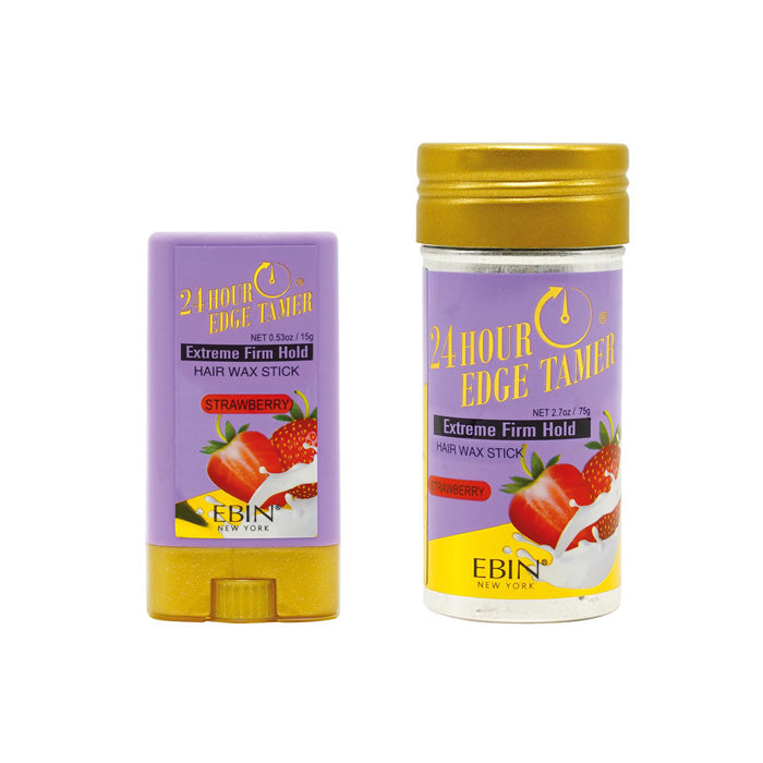 Ebin New York 24 Hour Sleek Extreme Firm Hold Hair Wax Stick 0.53 / 2.7 Oz