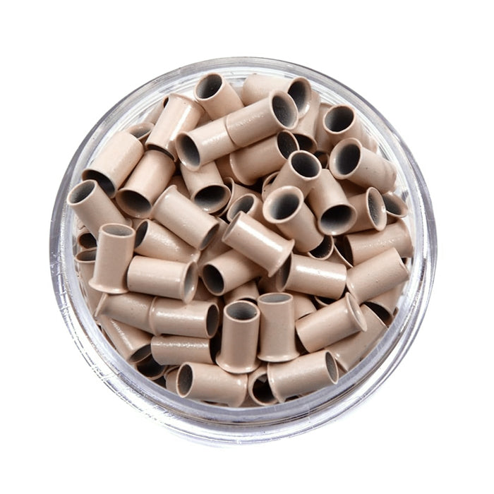 Eve Copper Micro Ring / Euro Lock Beads for Hair Extension - T-TYPE 200 Pcs (3/6 mm)