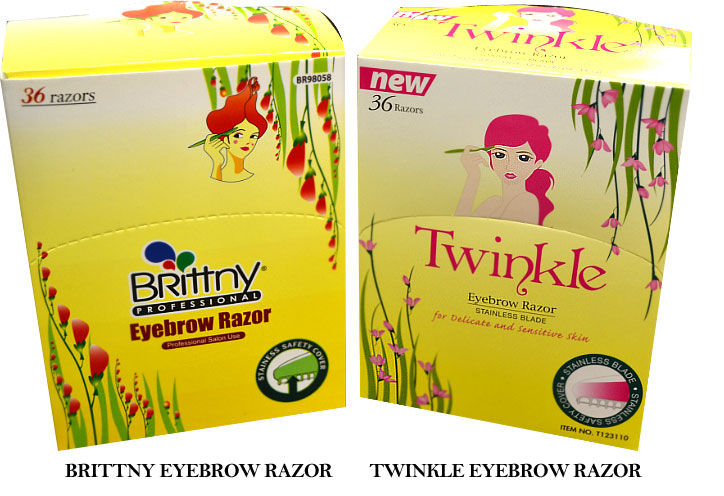 Professional Eyebrow Razor - 36 pcs/set