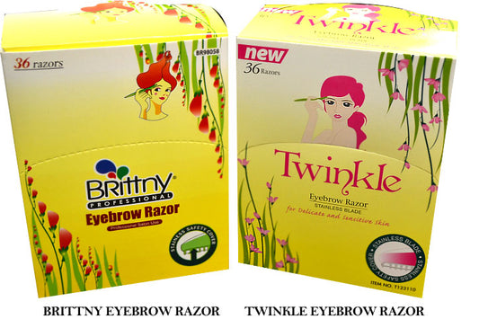 Professional Eyebrow Razor - 36 pcs/set