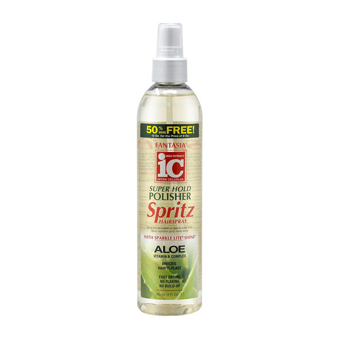 IC Fantasia Super Hold Polisher Spritz Hairspray 12oz