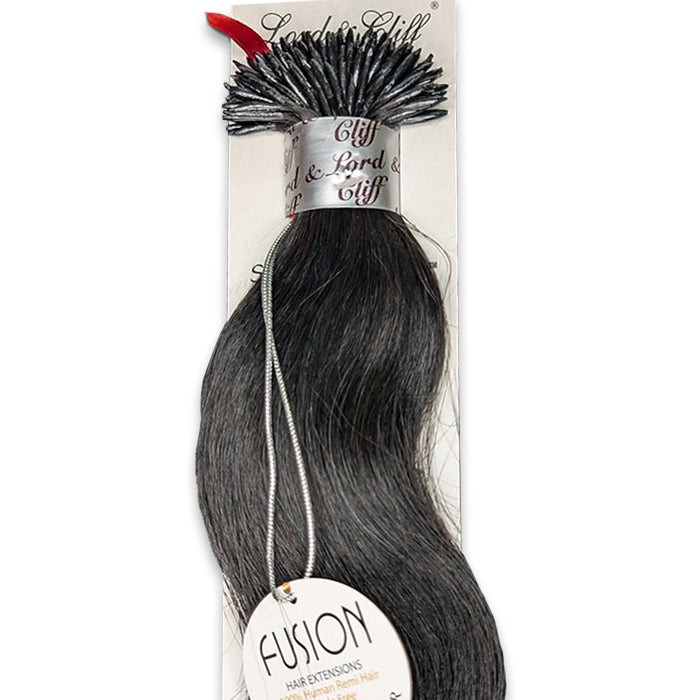 Lord & Cliff Fusion Glue Tip 100% Remy Human Hair Extension - LOOSE DEEP WAVE 16"