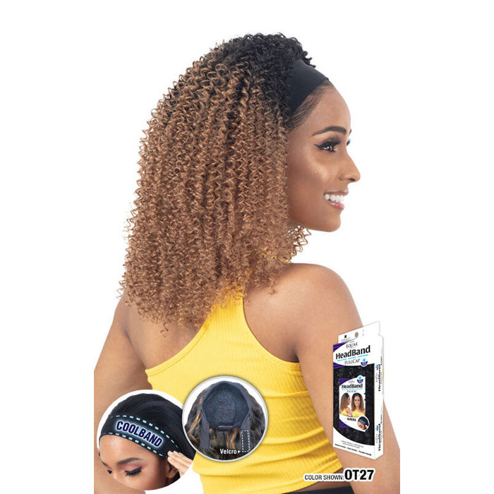 Shake N Go FreeTress Equal Synthetic Headband Full Cap Wig - AURORA