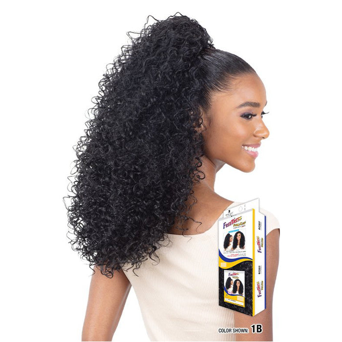 Freetress Full Cap Drawstring Ponytail & Half Wig - CRETA GIRL (LONG)