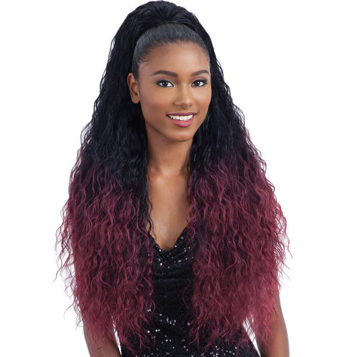 Freetress Equal Synthetic Drawstring Fullcap Half Wig SUPER GIRL