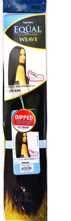 Freetress Equal Weave YAKY STRAIGHT 14" - 20" OMBRE TWO TONE