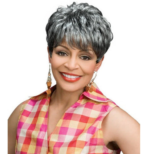 Foxy Silver Wig LONDON