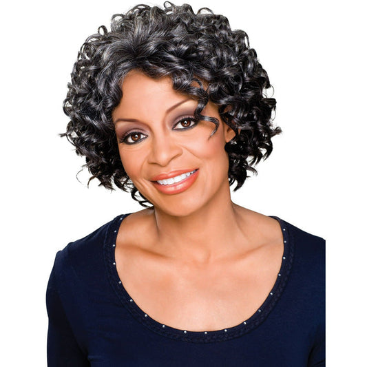 Foxy Silver Monofilament Wig ROSEMARY