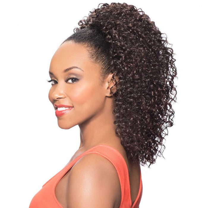 Foxy Silver Drawstring Ponytail - DS 013