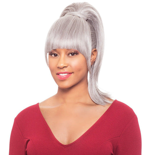 Foxy Silver Bang N Ponytail - DUET 1