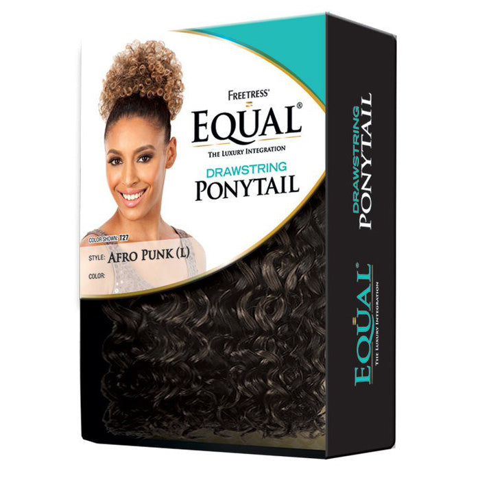 Freetress Equal Drawstring Ponytail AFRO PUNK (Medium)