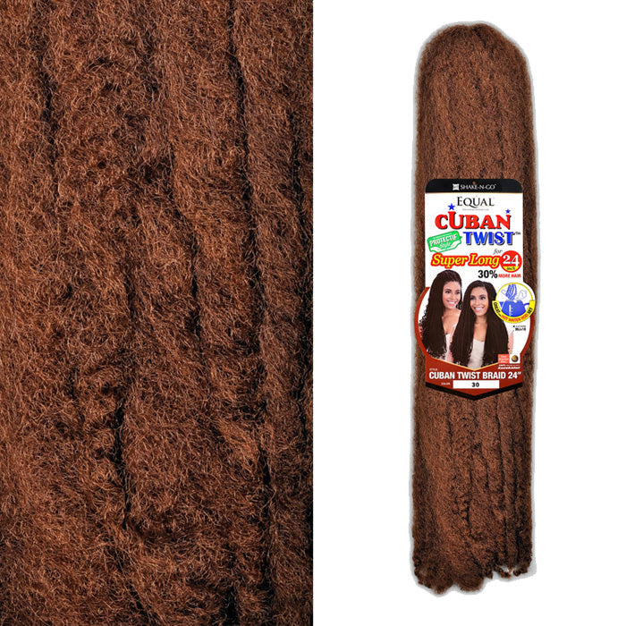 Equal by Shake N Go Cuban Double Strand Style Braid - CUBAN TWIST BRAID 12"/16"/24"