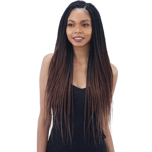 Model Model Synthetic Crochet Glance Braid - PRE STRETCHED NIGERIAN BRAID 24"