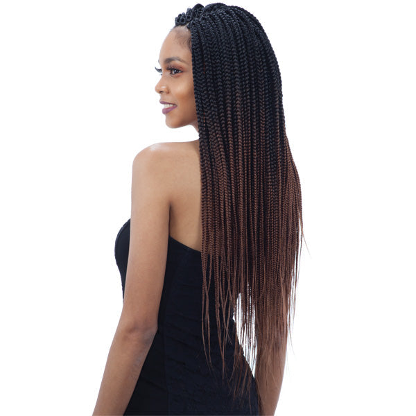 Model Model Synthetic Crochet Glance Braid - PRE STRETCHED NIGERIAN BRAID 24"