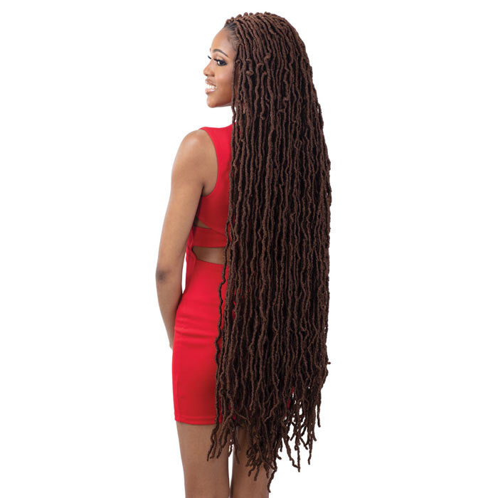 Model Model Glance Pre-Looped Crochet Braids - JAMAICAN LOC 36" 3X