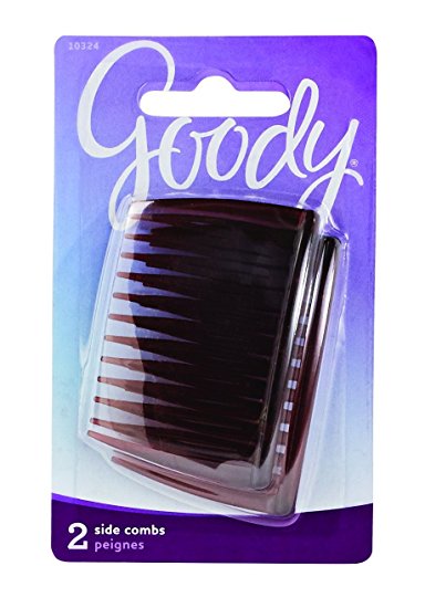 Goody MOCK TORTOISE SIDE Combs - 2 pcs