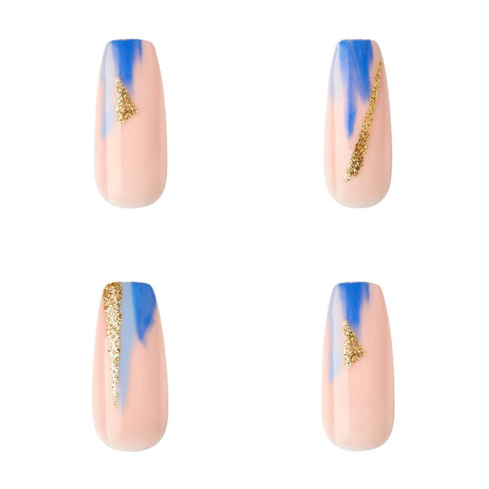 Kiss GoldFinger Gel Glam 24 Nails - Roller Coaster