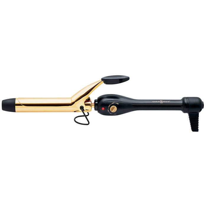 GOLD 'N HOT Professional Ceramic Spring Curling Iron 1"