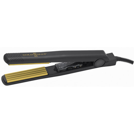 Gold N Hot Professional 1" Ceramic Micro Crimping Iron