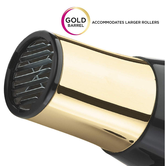 Gold N Hot 1875 Watt Euro Dryer with Gold Barrel