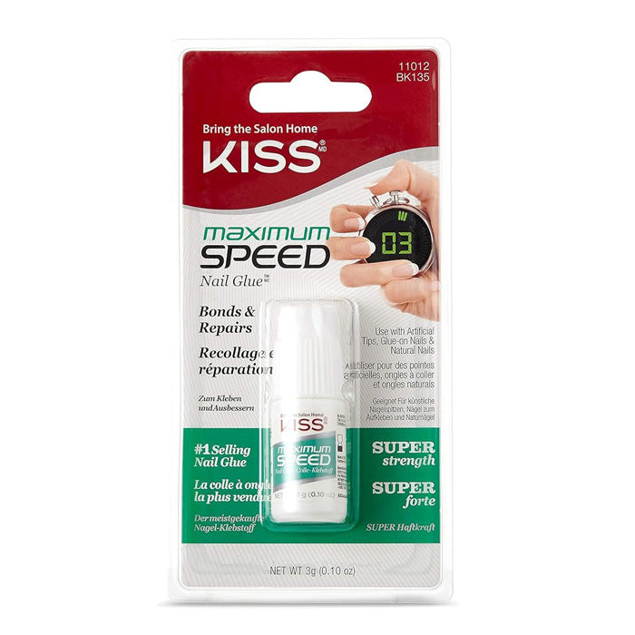 Kiss Maximium Speed Nail Glue 0.10 oz