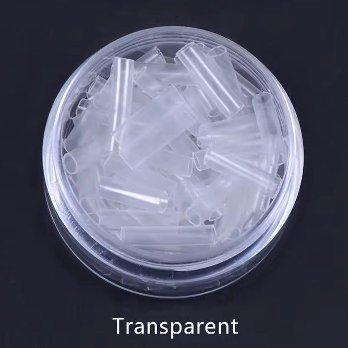 Lord & Cliff Micro Links Tube - SHRINKABLE (CLEAR) 500 Pcs