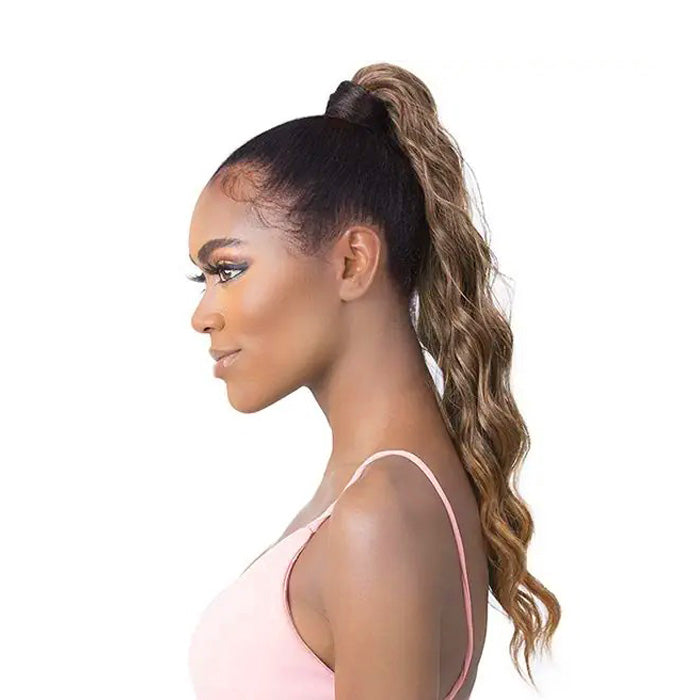 Goldntree Half Wig and Pony Wrap - HIGH & LOW 5