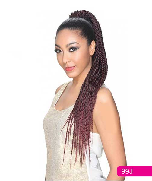 Zury Sis Dios Drawstring Ponytail MISS HAVANA 30 Inch (Individual Hand Braided)