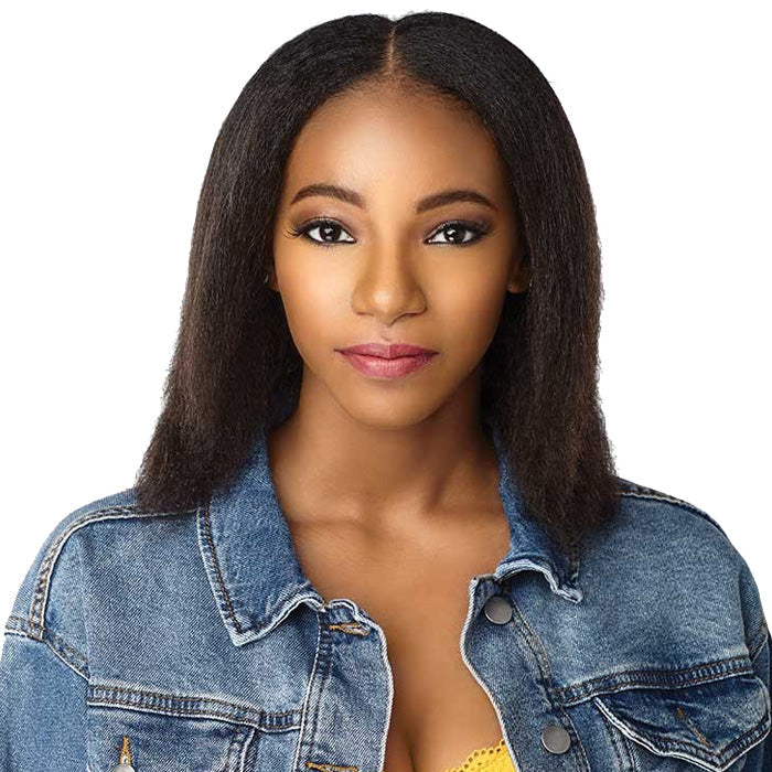 Sensationnel Human Hair Curls Kinks & CO Textured Clip In Extension - HH 1C CLIQUE 9PCS (16-20 Inch)