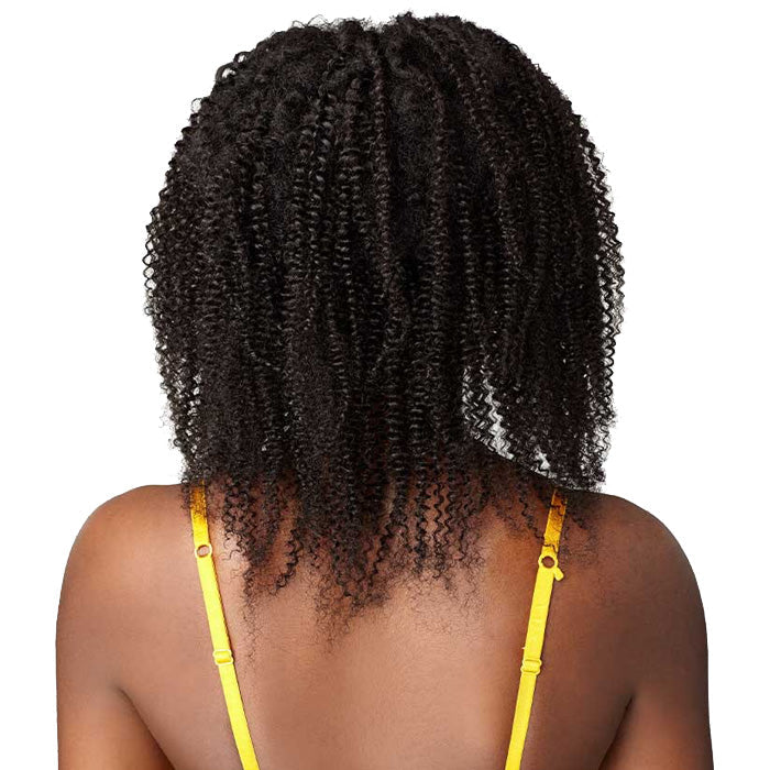 Sensationnel Human Hair Curls Kinks & CO Textured Clip In Extension - HH 3C CLIQUE 9PCS (14-18 Inch)