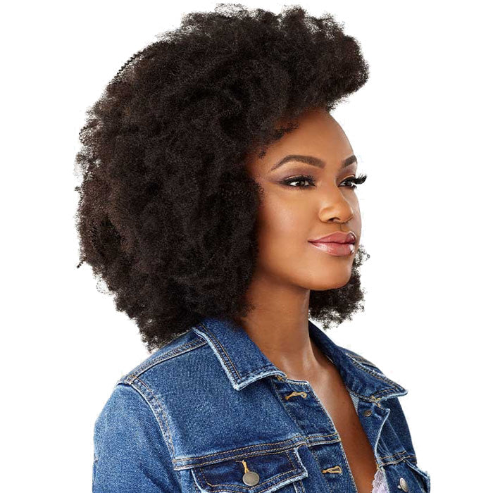 Sensationnel Human Hair Curls Kinks & CO Textured Clip In Extension - HH 4C CLIQUE 9PCS (14-18 Inch)