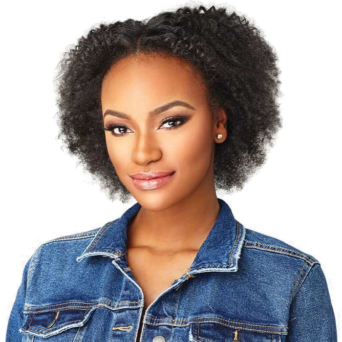 Sensationnel Human Hair Curls Kinks & CO Textured Clip In Extension - HH 4C CLIQUE 9PCS (14-18 Inch)