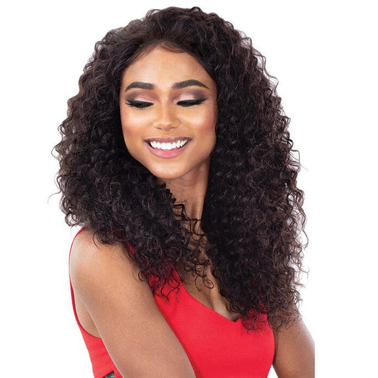 Shake-N-Go Ibiza 100% Virgin Human Hair 13X4 HD Lace Closure - DEEP WAVE 12