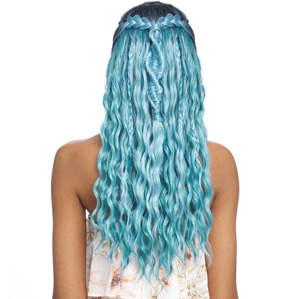 Vanessa Slayed Deep Hand-Tied Middle C-Part Lace Front Wig - TSB HELIX