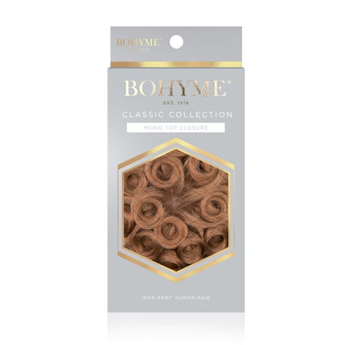 Bohyme 100% Remi Human Hair MONO TOP Closure - CURLY 12"