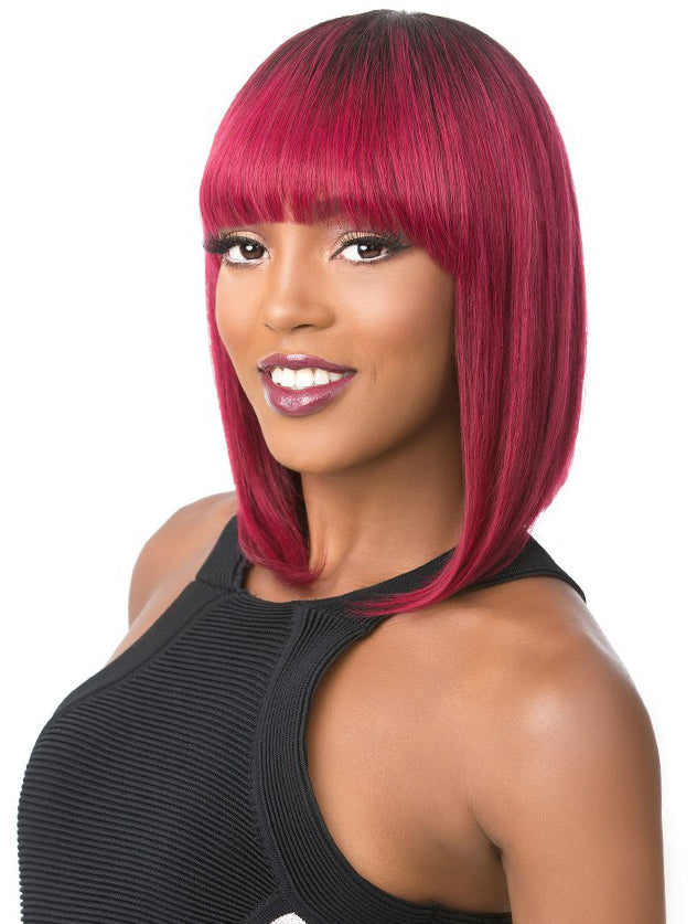 It's A Cap Weave 100% Human Hair Wig HH GALAXY