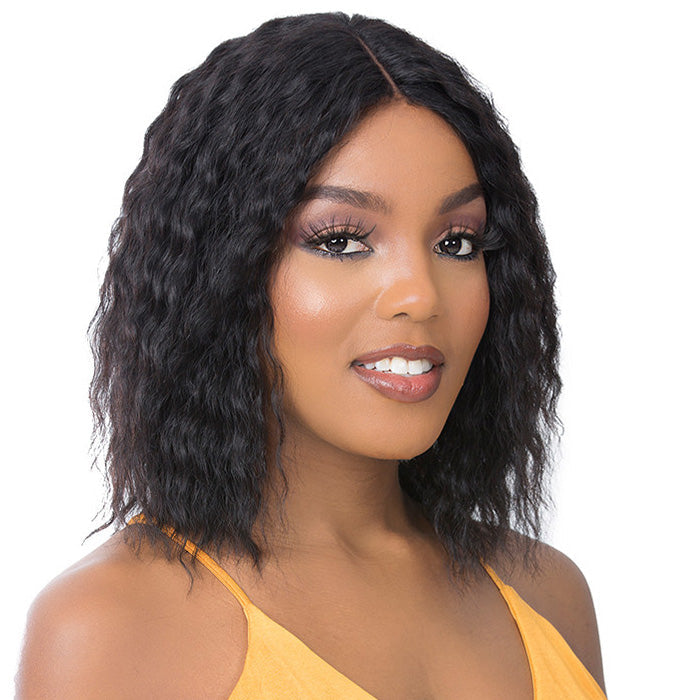 It's a Cap 100% Human Hair Skin Top T-PART Wig - KESELI