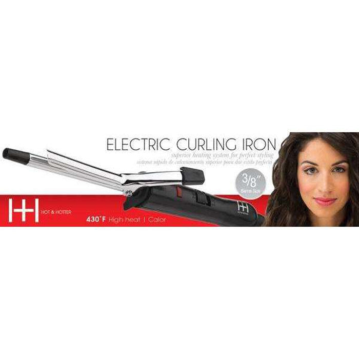Annie Hot & Hotter Electrical Silver Curling Iron