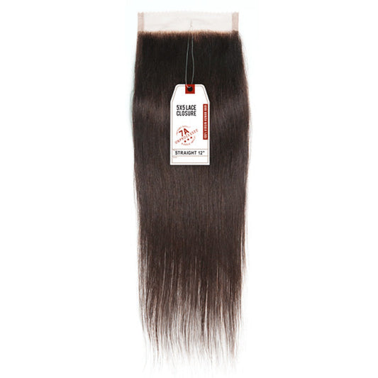 Sensationnel Bare & Natural 100% Virgin Human Hair Lace Closure - 5X5 STRAIGHT 10-18"