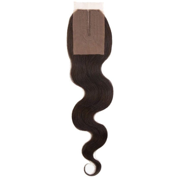Sensationnel Bare & Natural 100% Virgin Remi Human Hair Lace Part Closure - 7A BODY WAVE 10"